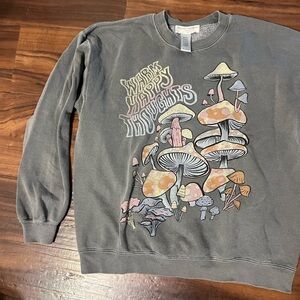 Gray Graphic Project Social T Sweater S/M